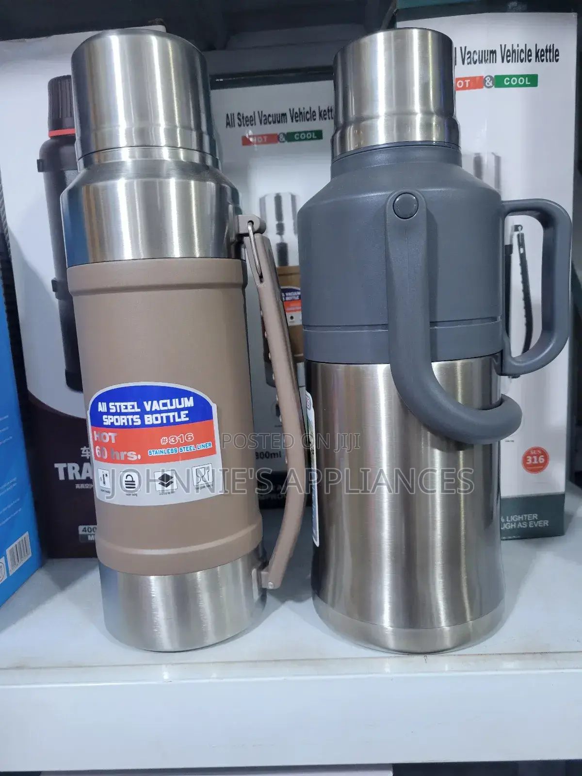 Stainless Steel Vacuum Flask (Hot Cold)