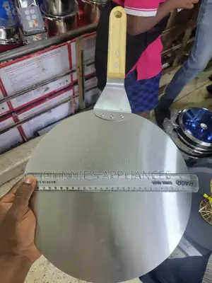 Stainless Steel Pizza Peel / Chapati Turner With Wooden Handle