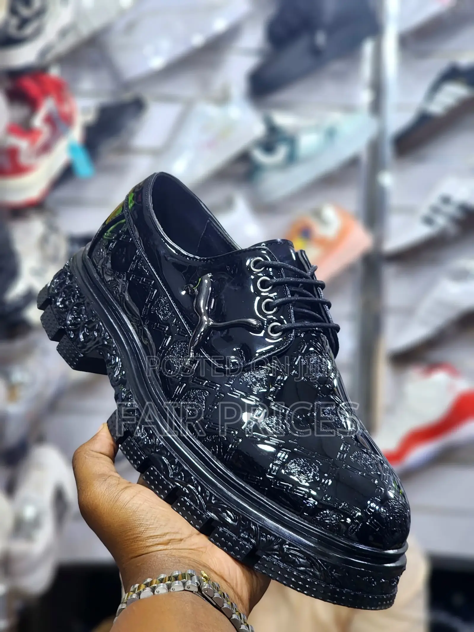 Shiny Bigsole Oxfords Available in All Designs 40-45