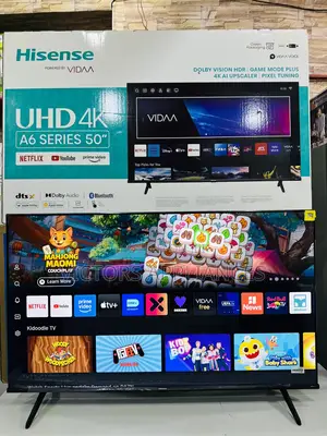 Hisense 50inches Smart Tv With Bluetooth A6