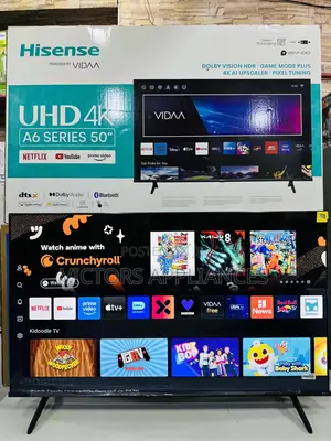Hisense 50inches Smart Tv With Bluetooth A6