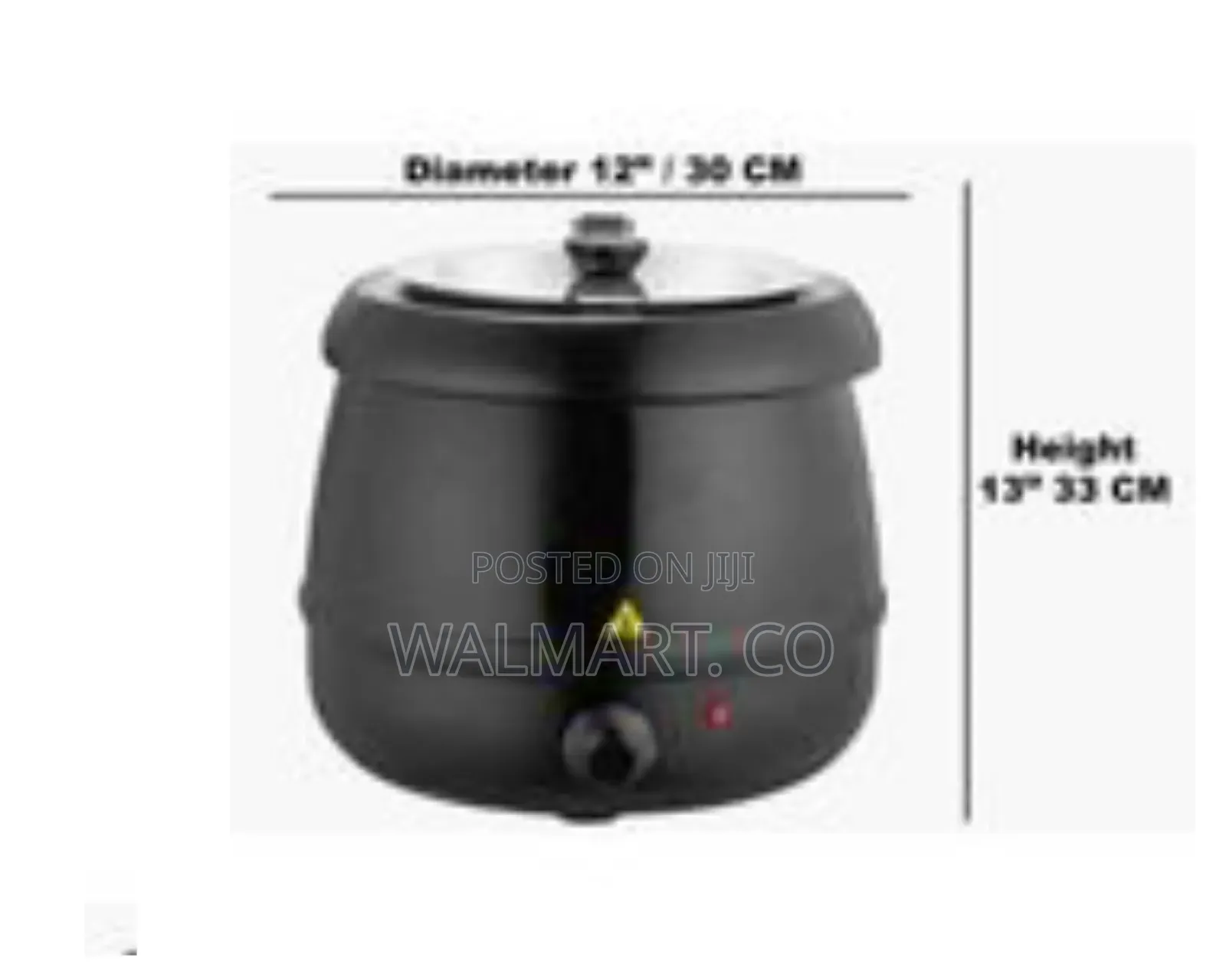 10l Commercial Electric Buffet Soup Warmer Kettle Pot Heater Cooker