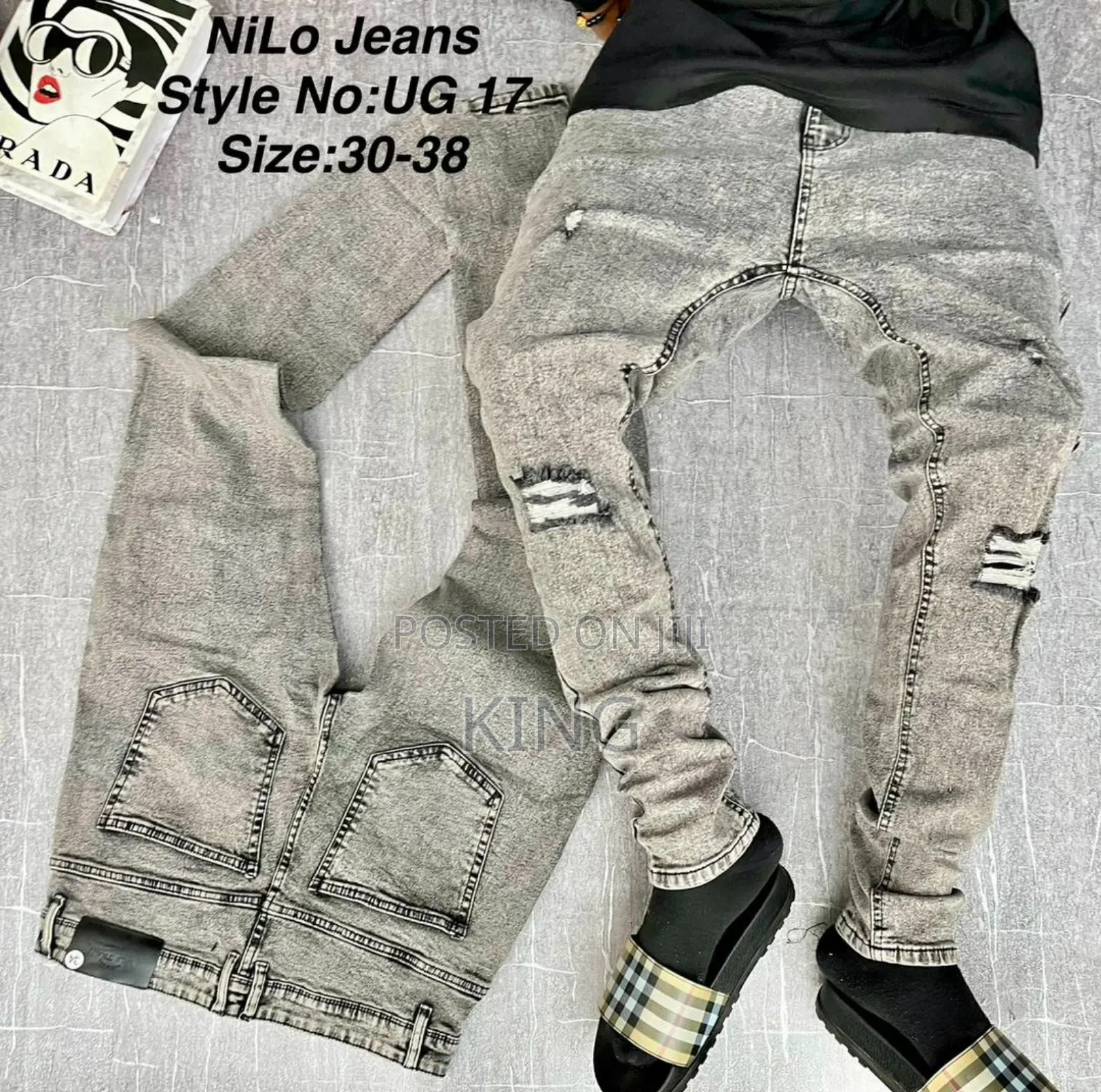 Broken-in Style Jeans