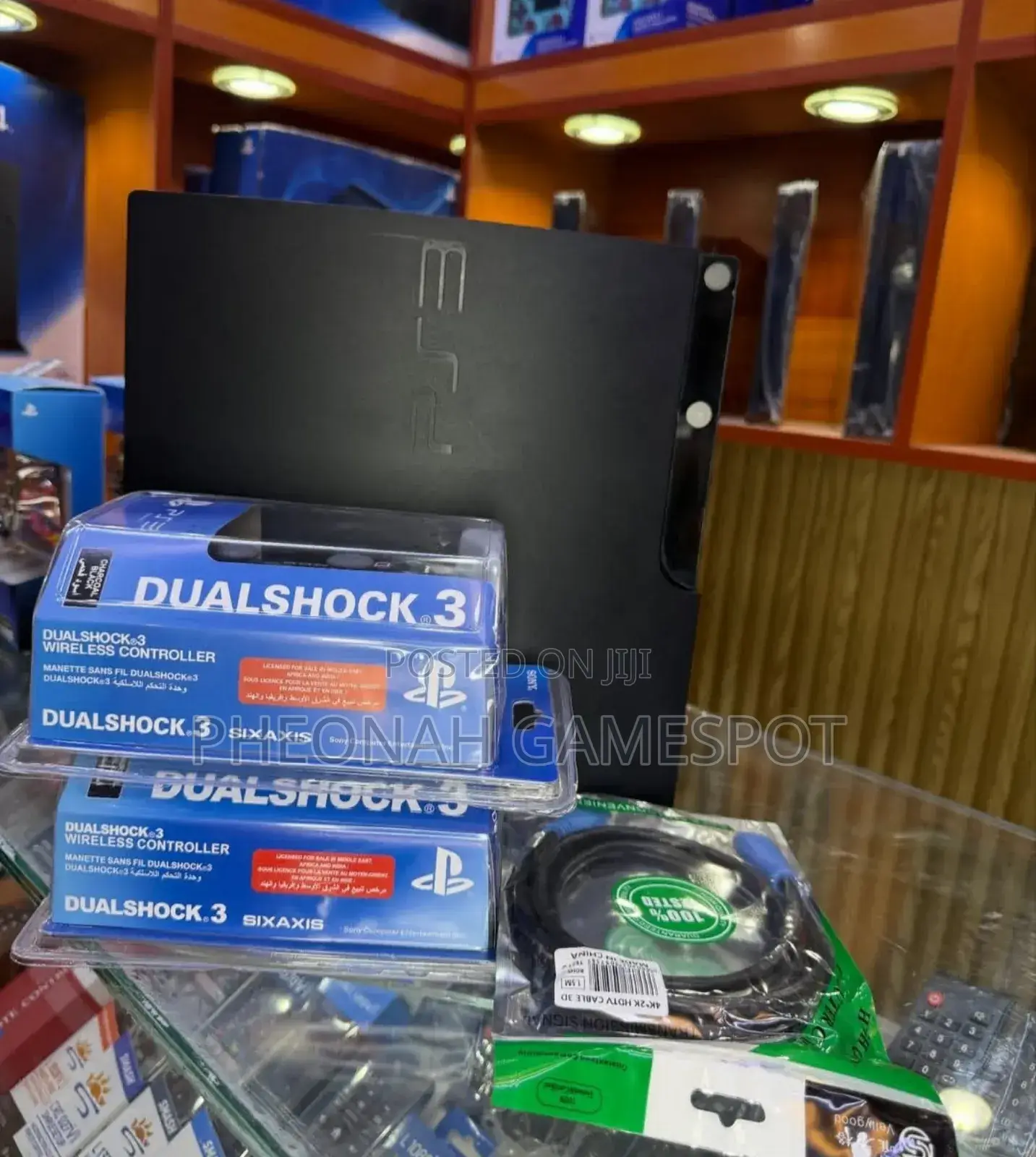 Ps3 Slim Ultimate Full Kit: Console, 15 Games Dual Controller Setup.