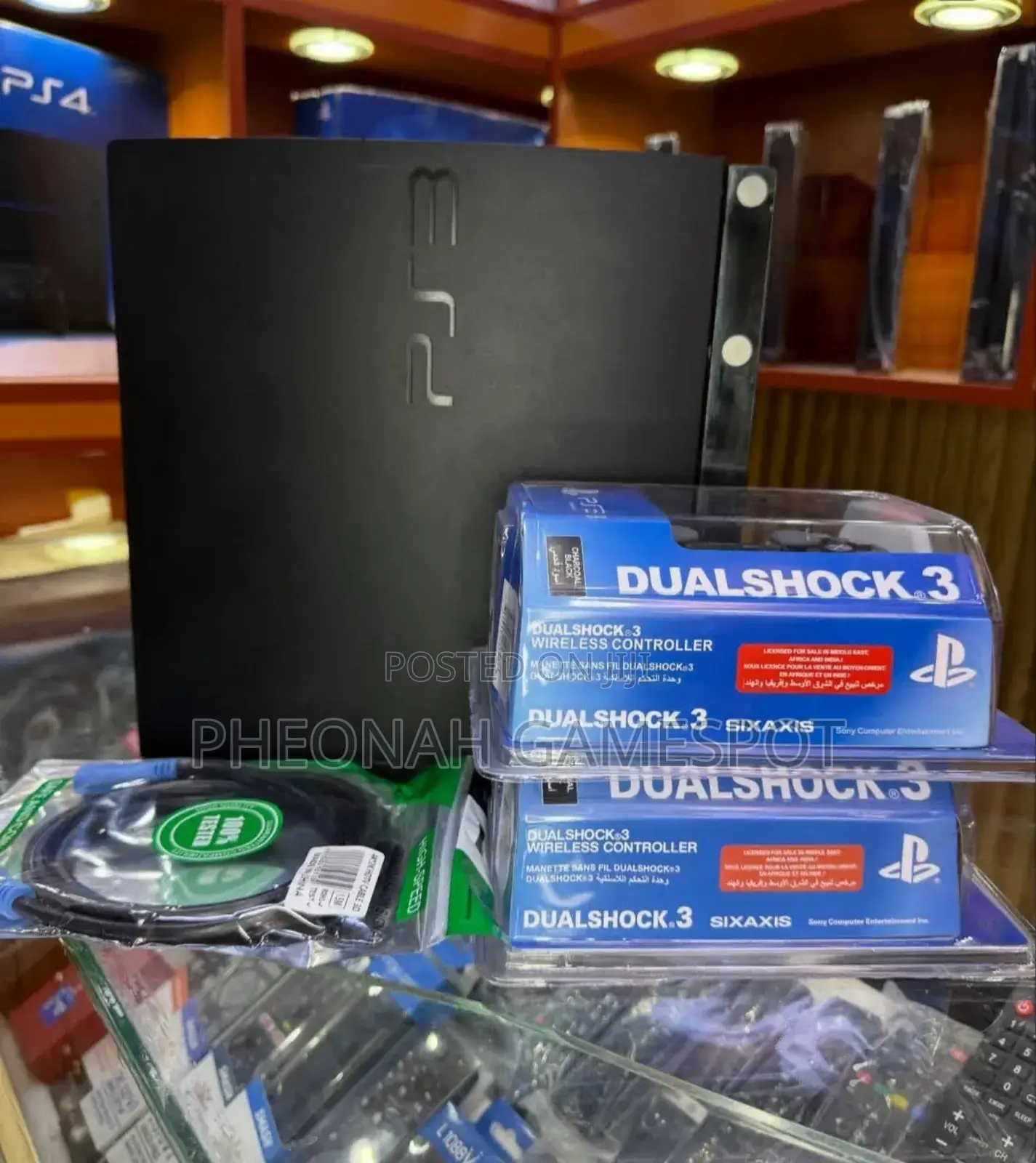 Ultimate Ps3 Slim Full Set! , 2 Pads, 15+ Games, Ready for Your Home!