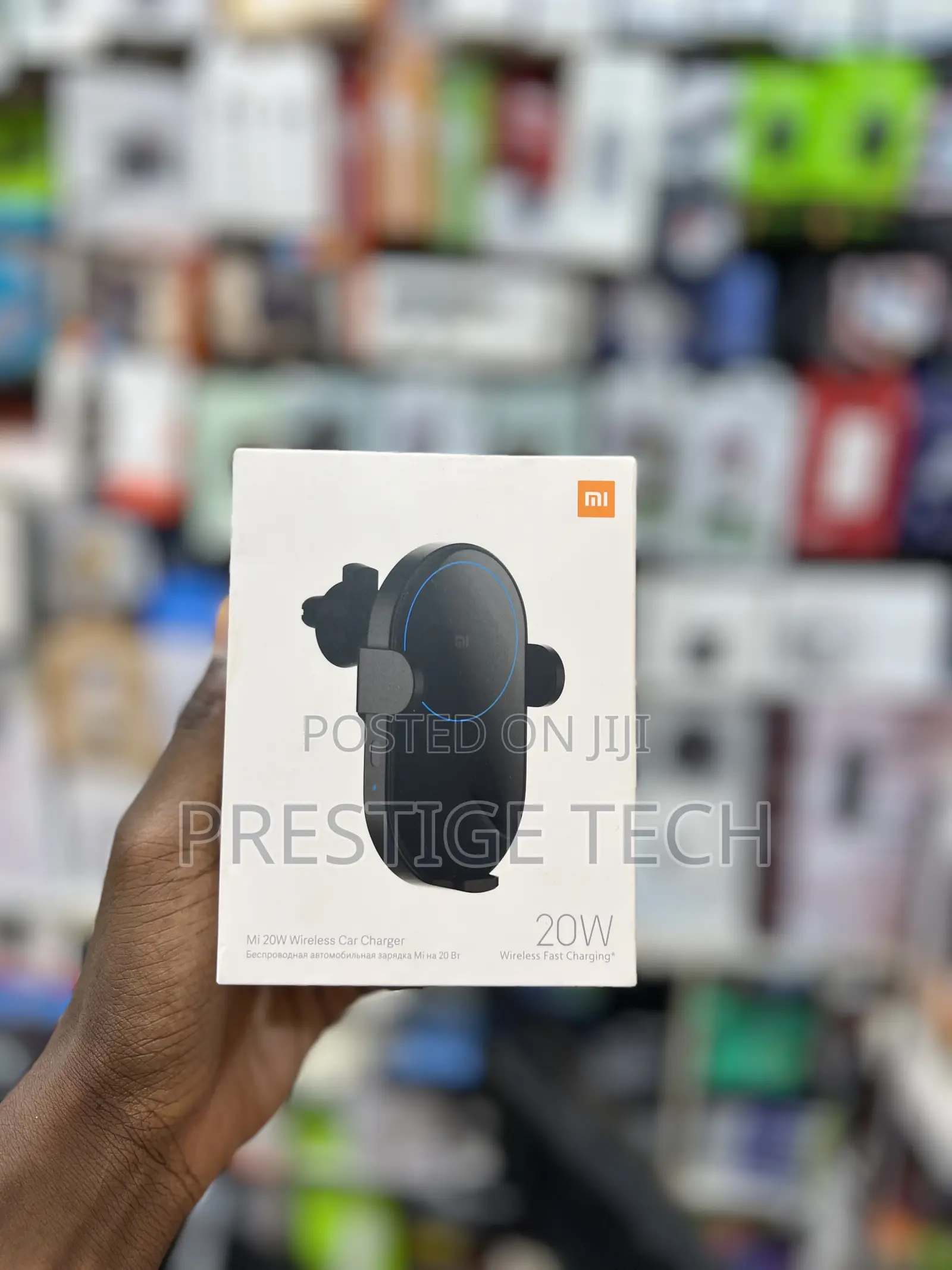 Xiaomi Mi 20w Wireless Car Charger With Wireless Fast Charging