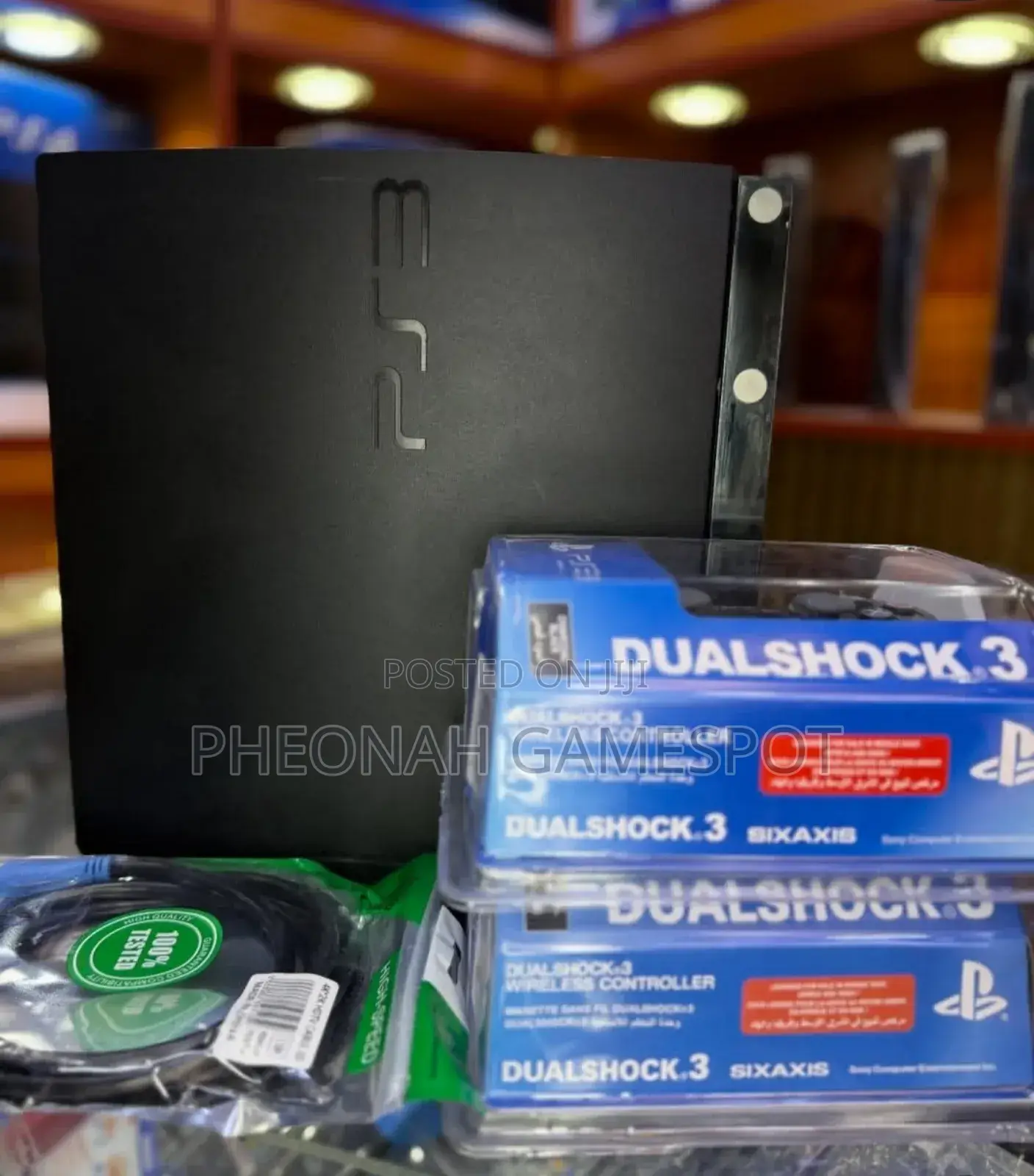 Used Ps3 Slim! Full Set, Mint Condition, 2 Controllers, 15+ Top Games!