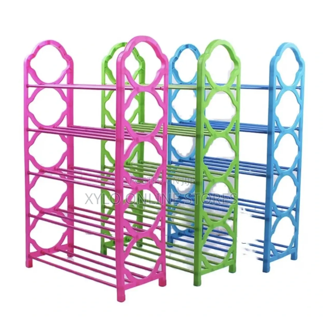 5-tier Plastic Shoe Rack