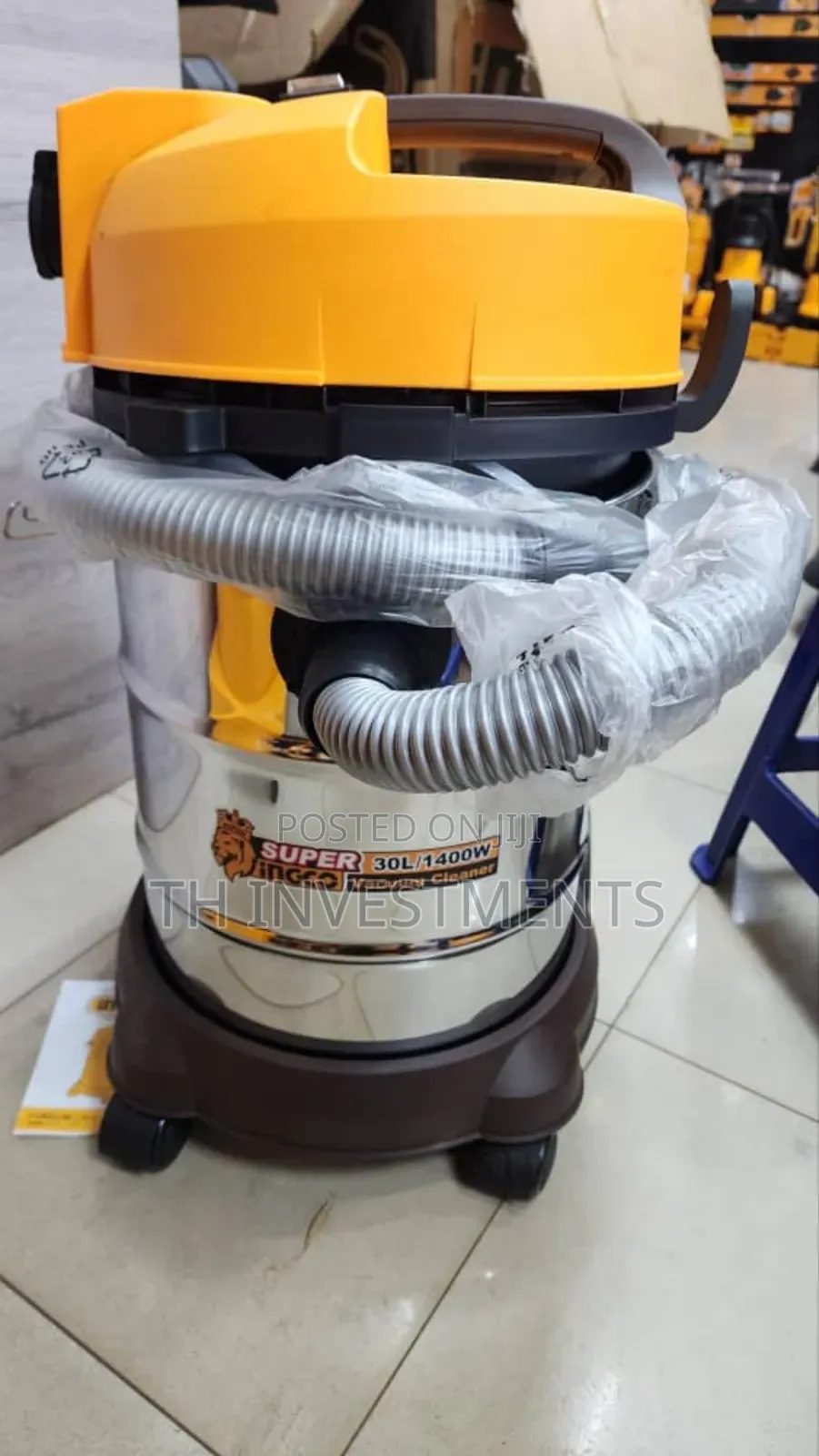 Vacuum Cleaner Ingco 30l 1400w