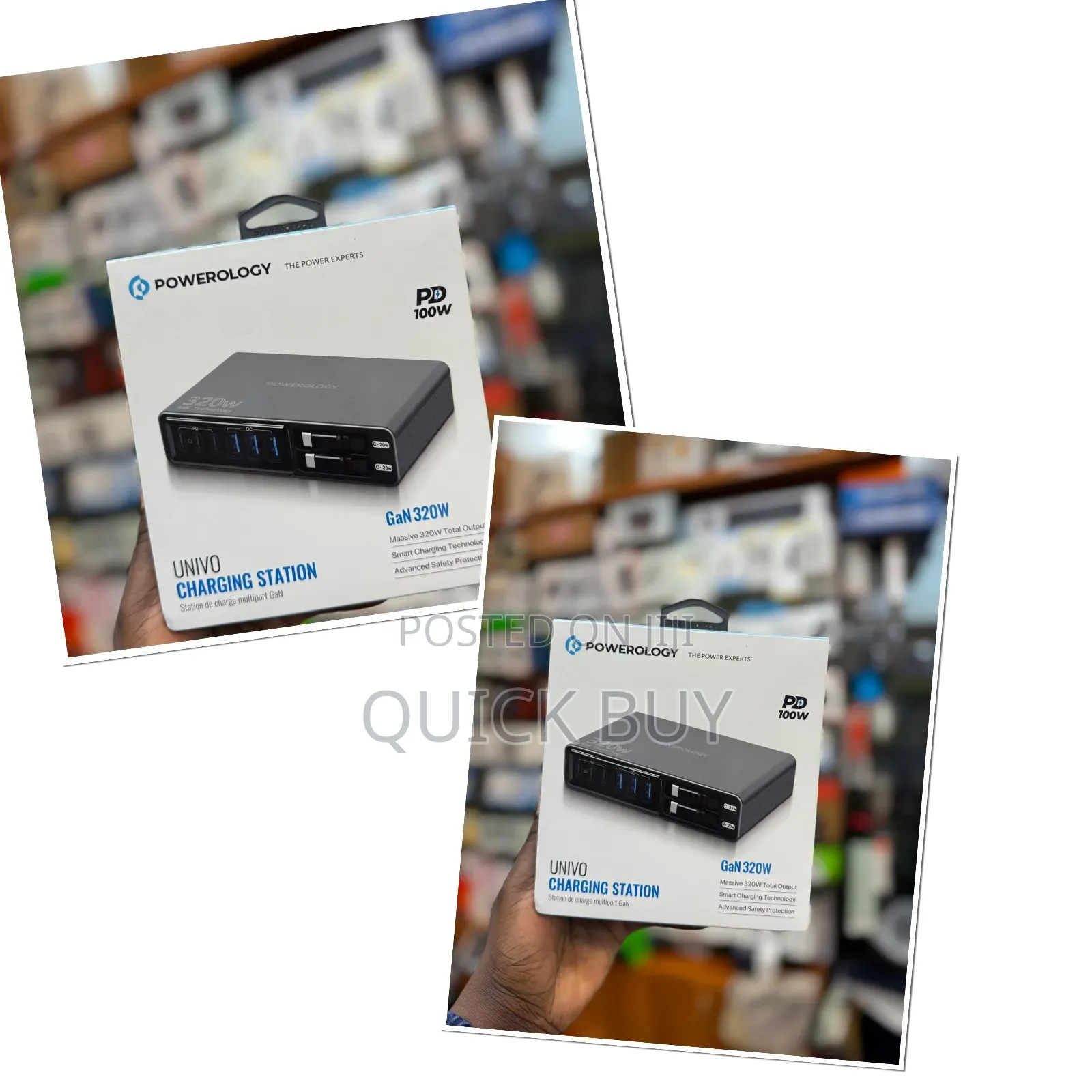 Powerology Univo Charging Station Pd 100w