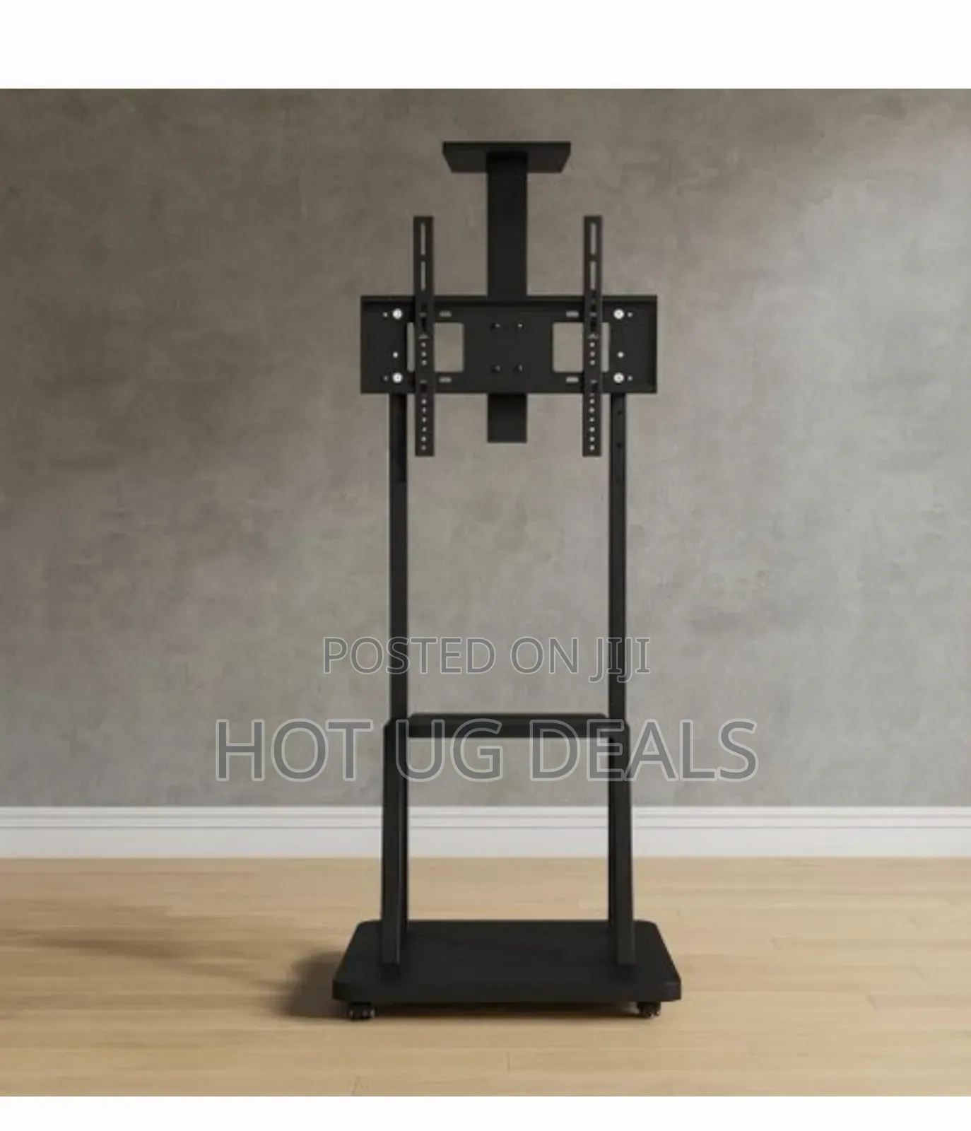 Mobile Tv Stand Trolley Mount For 32–100inch Tvs Movable With Wheels