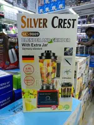 Silver Crest Blender and Grinder.
