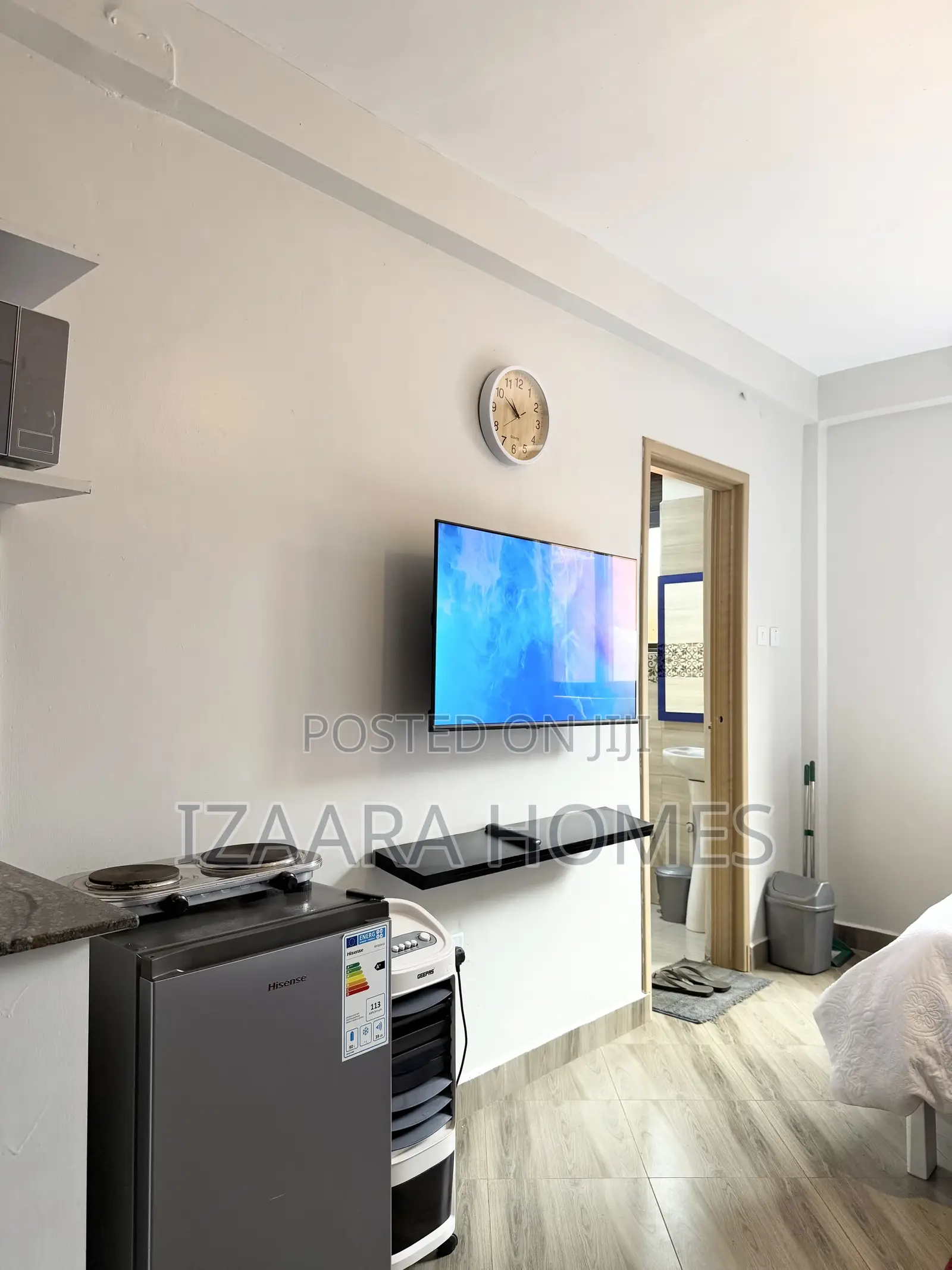 Furnished Studio Apartment in Kireka Kamuli Rd, Kampala for rent