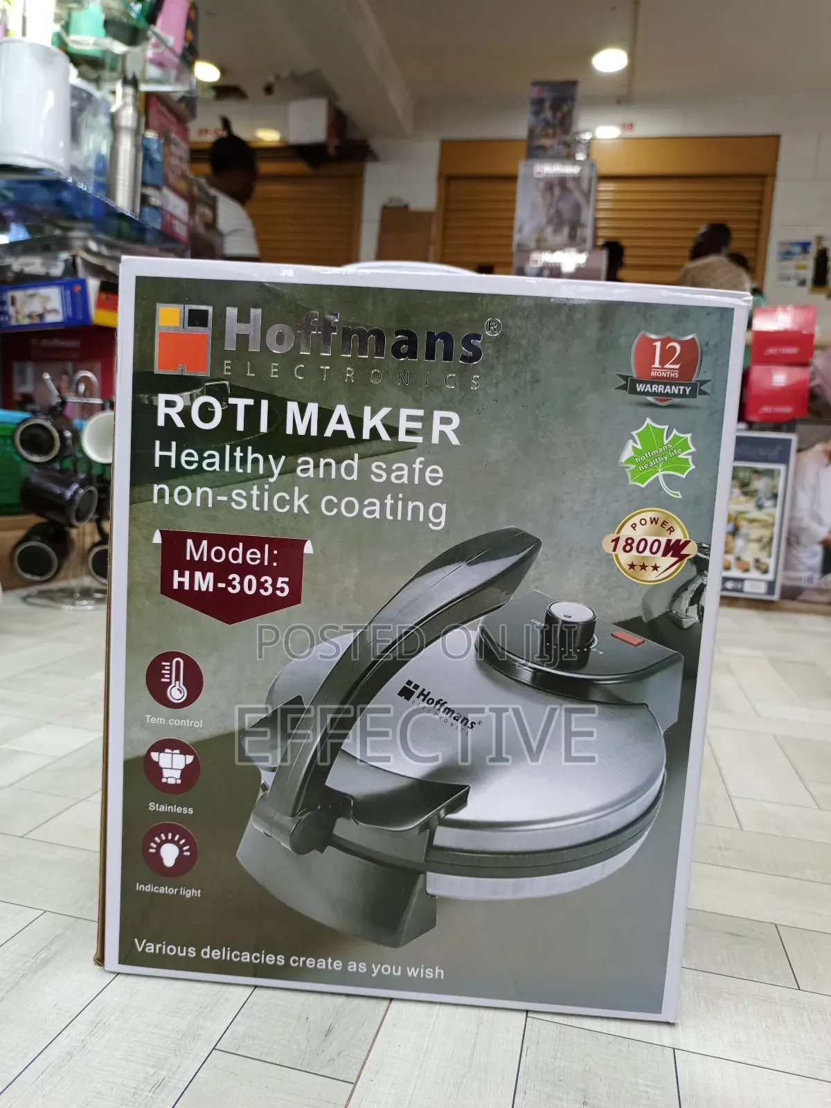 Roti Maker, Model Hm-3035.