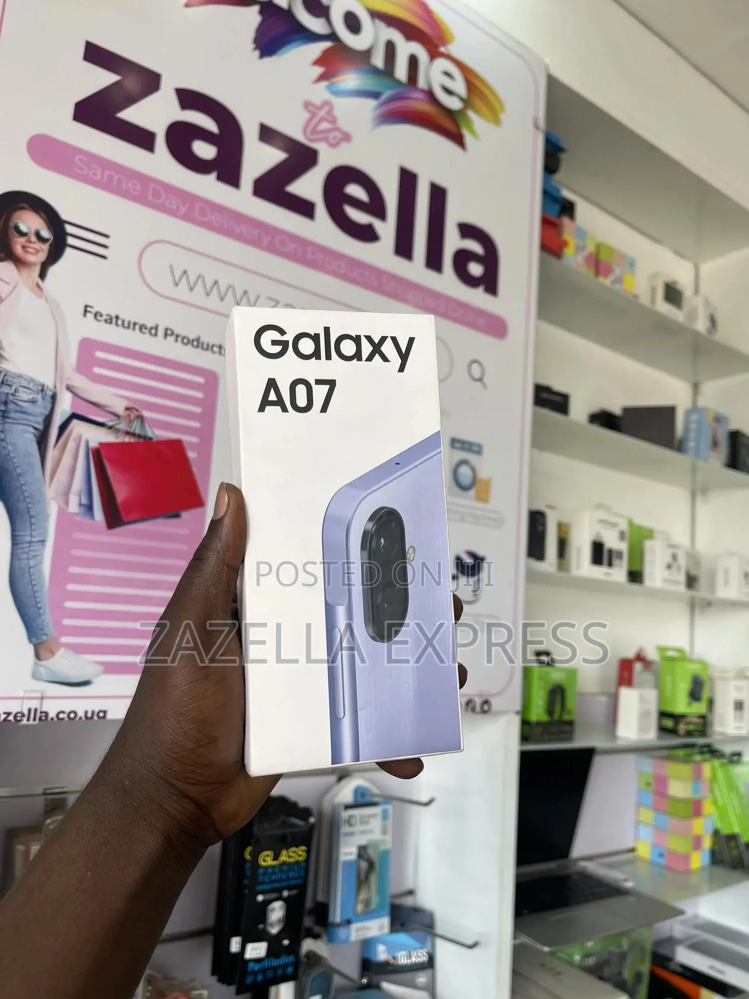 New Samsung Galaxy A07 4G 128 GB Black