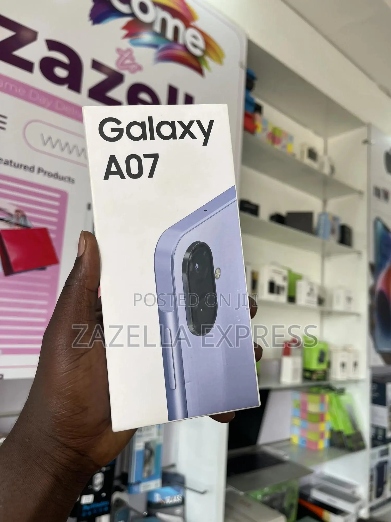 New Samsung Galaxy A07 4G 128 GB Black