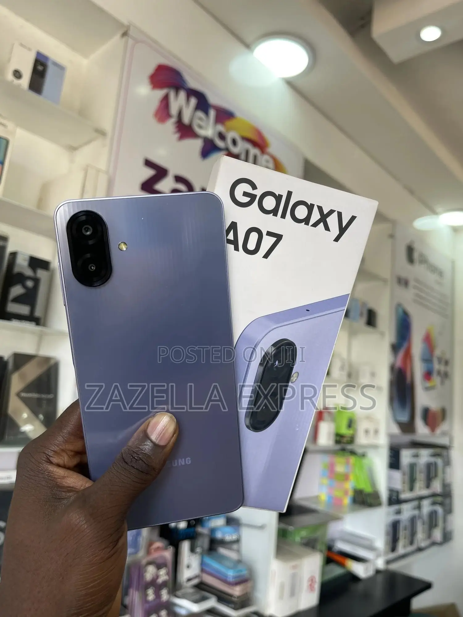 New Samsung Galaxy A07 4G 128 GB Black