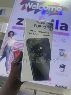 New Tecno Pop 10C 64 GB Black