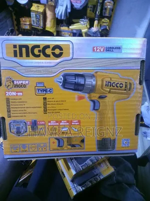 Ingco Lithium-Ion Cordless Drill -12v