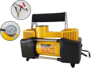 12v Epica Star Portable Dual Piston Tire Inflator And Air Compressor
