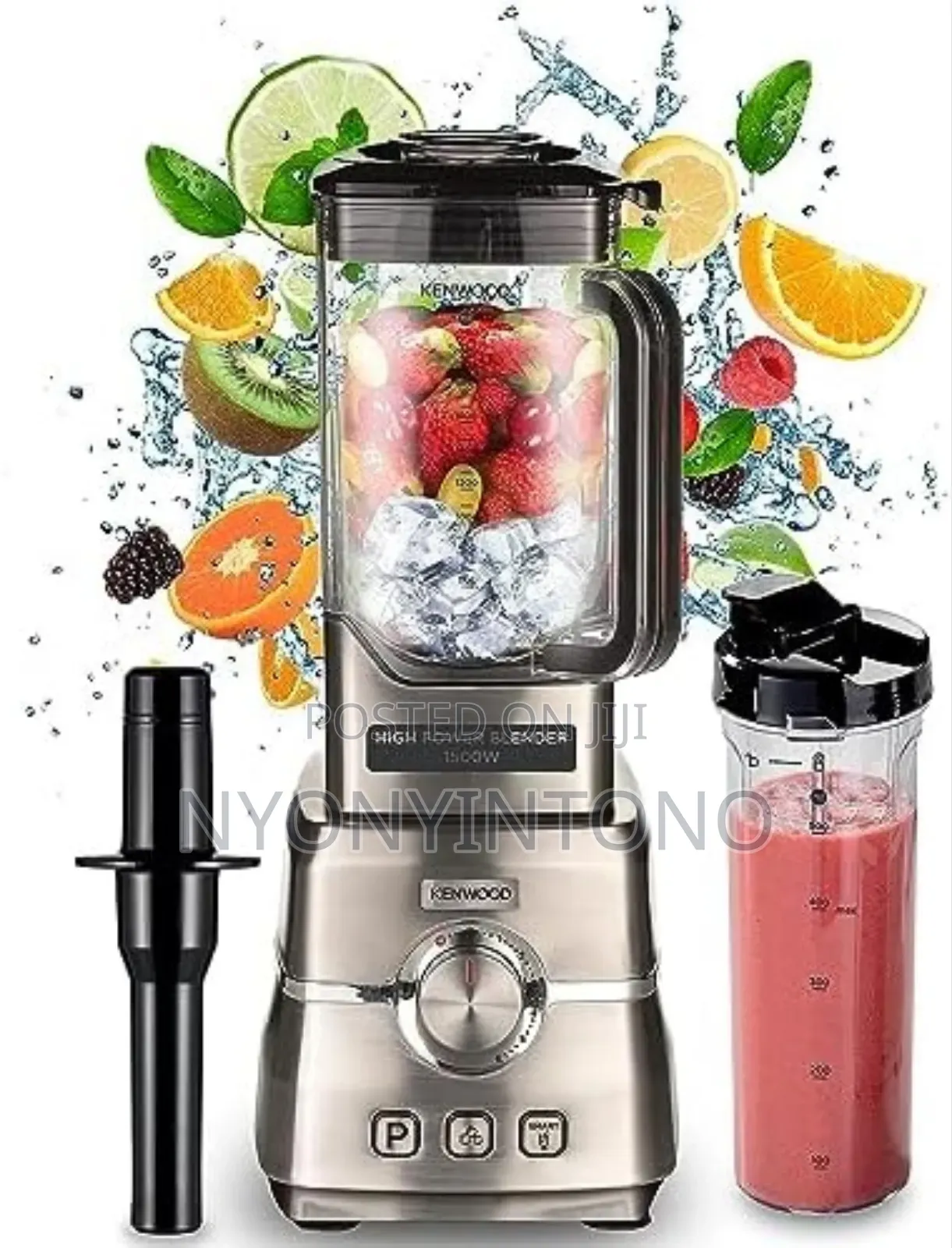 Kenwood 1500w 6speed Ice Crushing Blender Blm91640ss