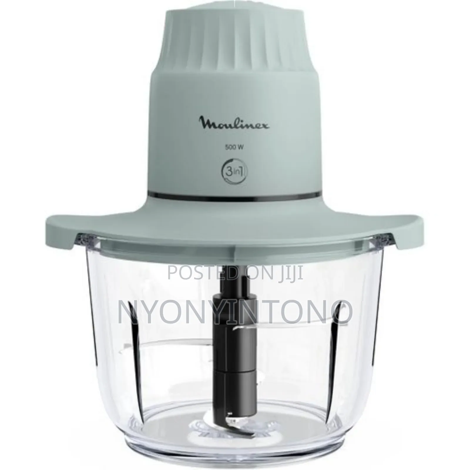 Moulinex 500w 3-in-1 Electric Food Chopper Dj603127