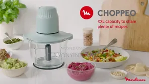 Moulinex 500w 3-in-1 Electric Food Chopper Dj603127