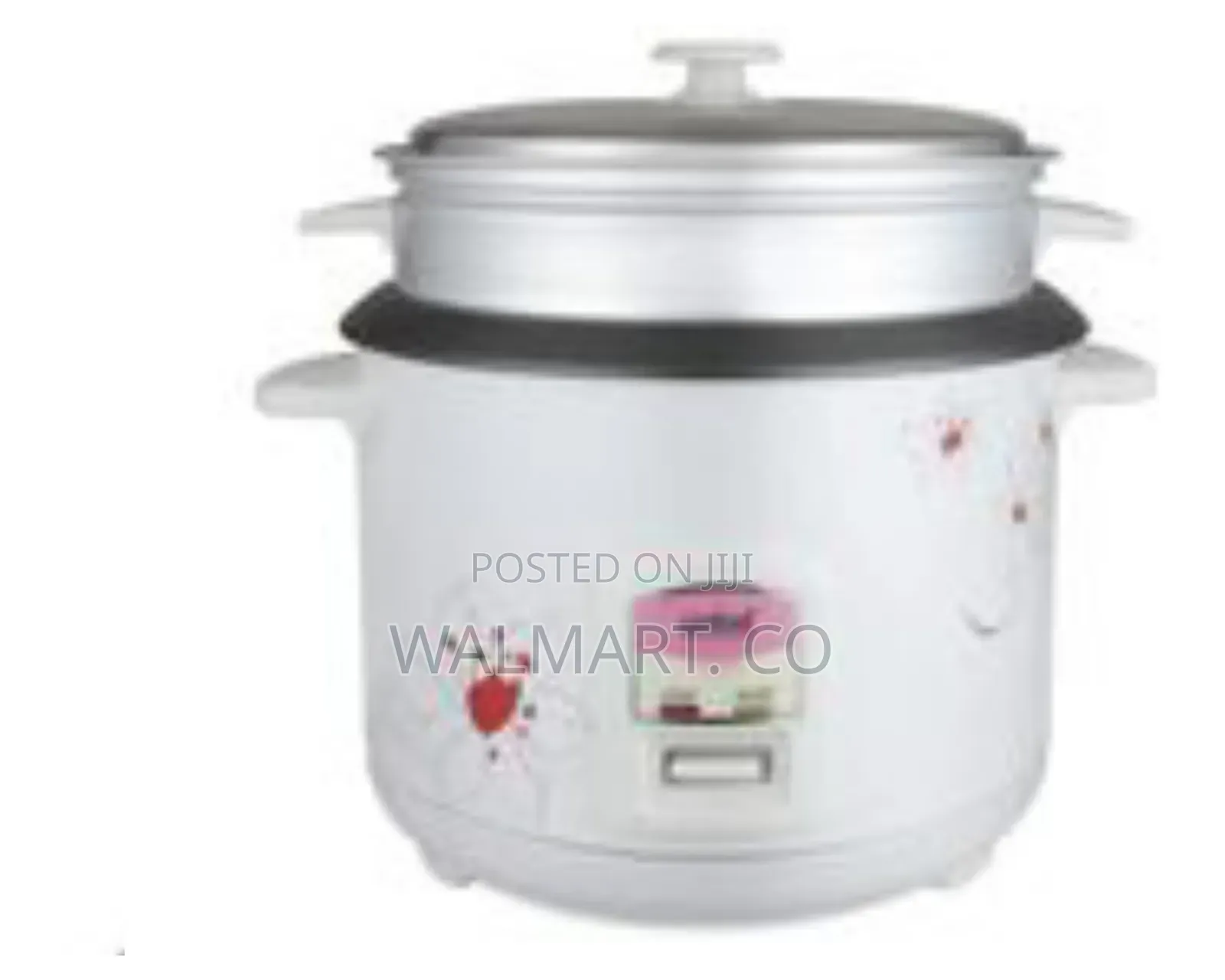 Sanford 2.8l Rice Cooker Steamer Pot-White
