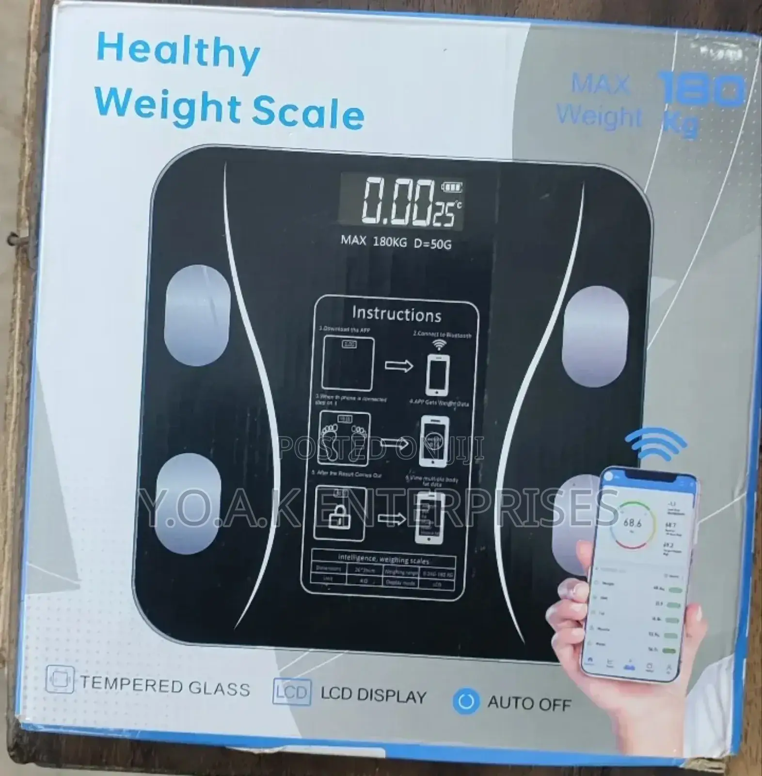 Healthy Weighing Scale of Max Kg 180