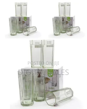 6 Pieces of Water/Juice Glasses