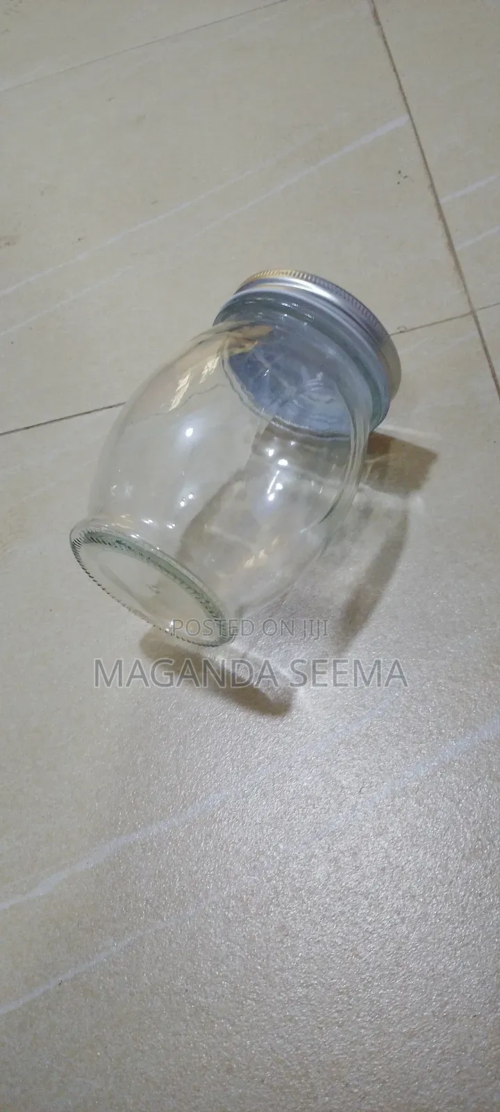 Glass Tin Bowl