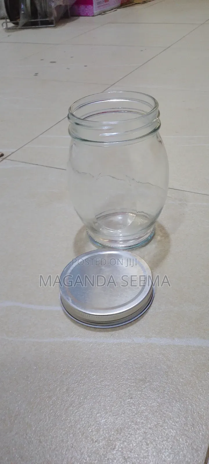 Glass Tin Bowl