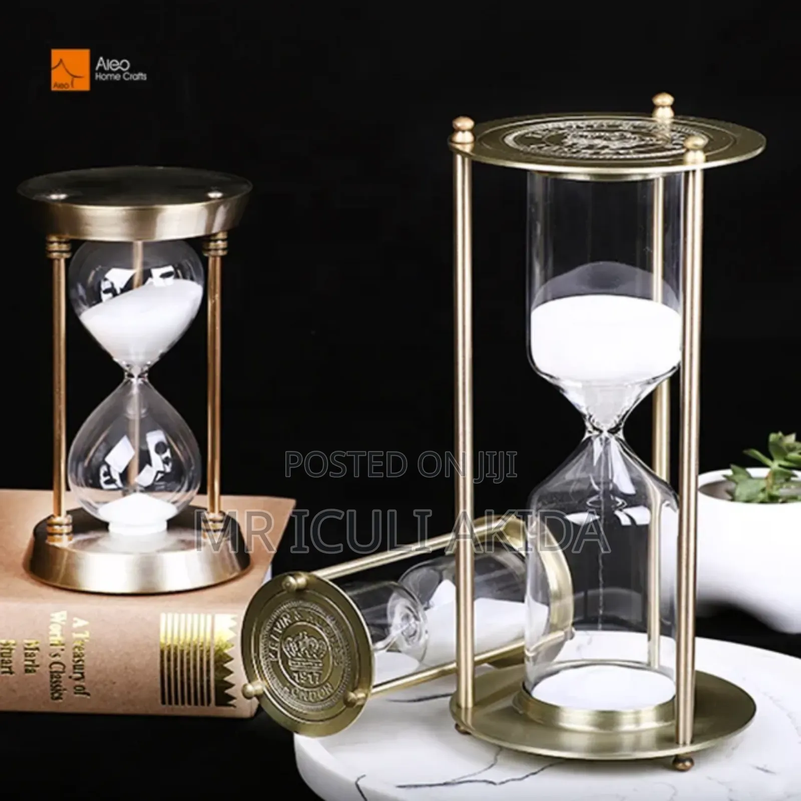 60 Minutes European Style Decorative Sand Hour Glasses