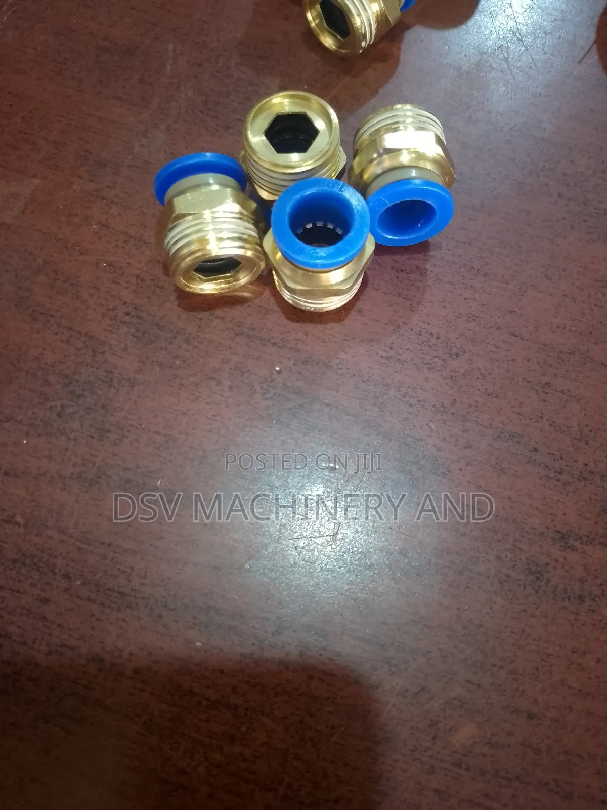 12mm Pneumatic Hose Pipe Connectors With Threads Pu Connectors