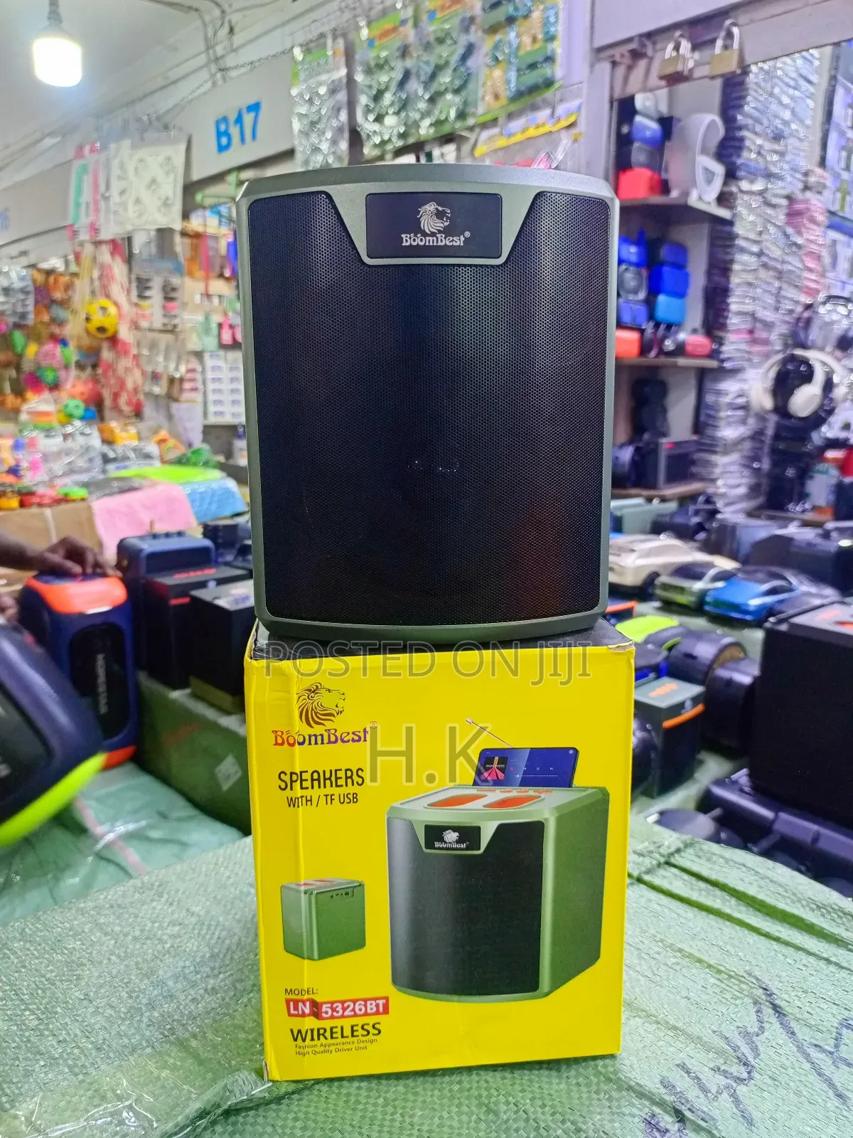 Boombest Ln-5326bt Wireless Bluetooth Speaker.