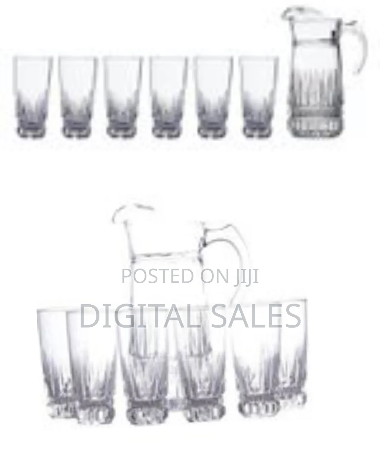 Luminarc Glass Imperator Drink Water and Juice Beverage Set of 6
