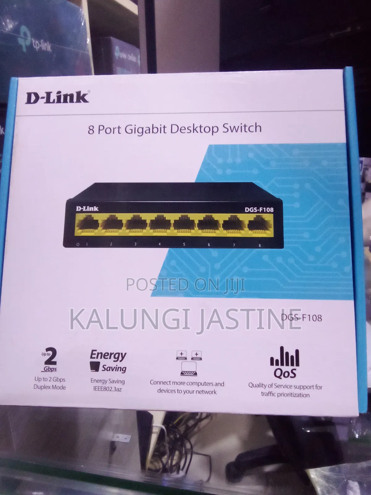 D-Link 8port Gigabit Desktop Switch
