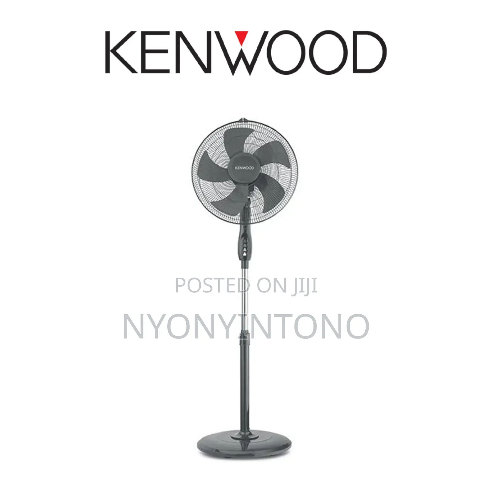 Kenwood 16" Oscillating Stand Fan With Adjustable Height Ifp55