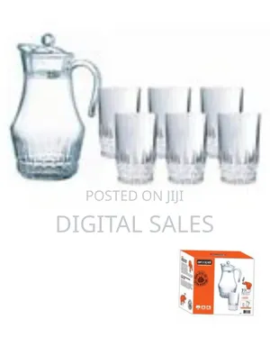 Luminarc 6 Pieces of Juice Glasses and 1piece