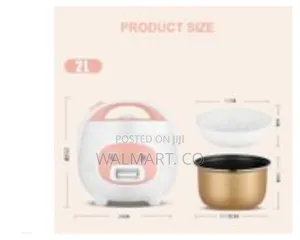Boma Alloy Non Stick Liner Rice Cooker and Steamer 2litres