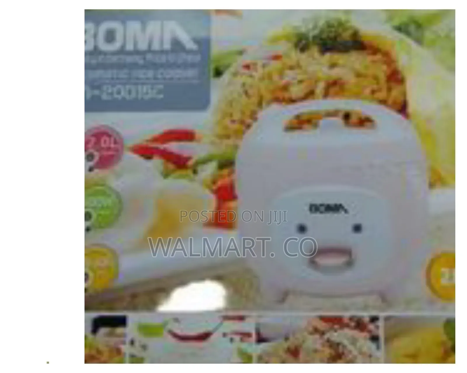 Boma Alloy Non Stick Liner Rice Cooker and Steamer 2litres