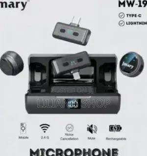 Jmary Mw-19 Dual Wireless Microphone for Type-C Lightning iPhone