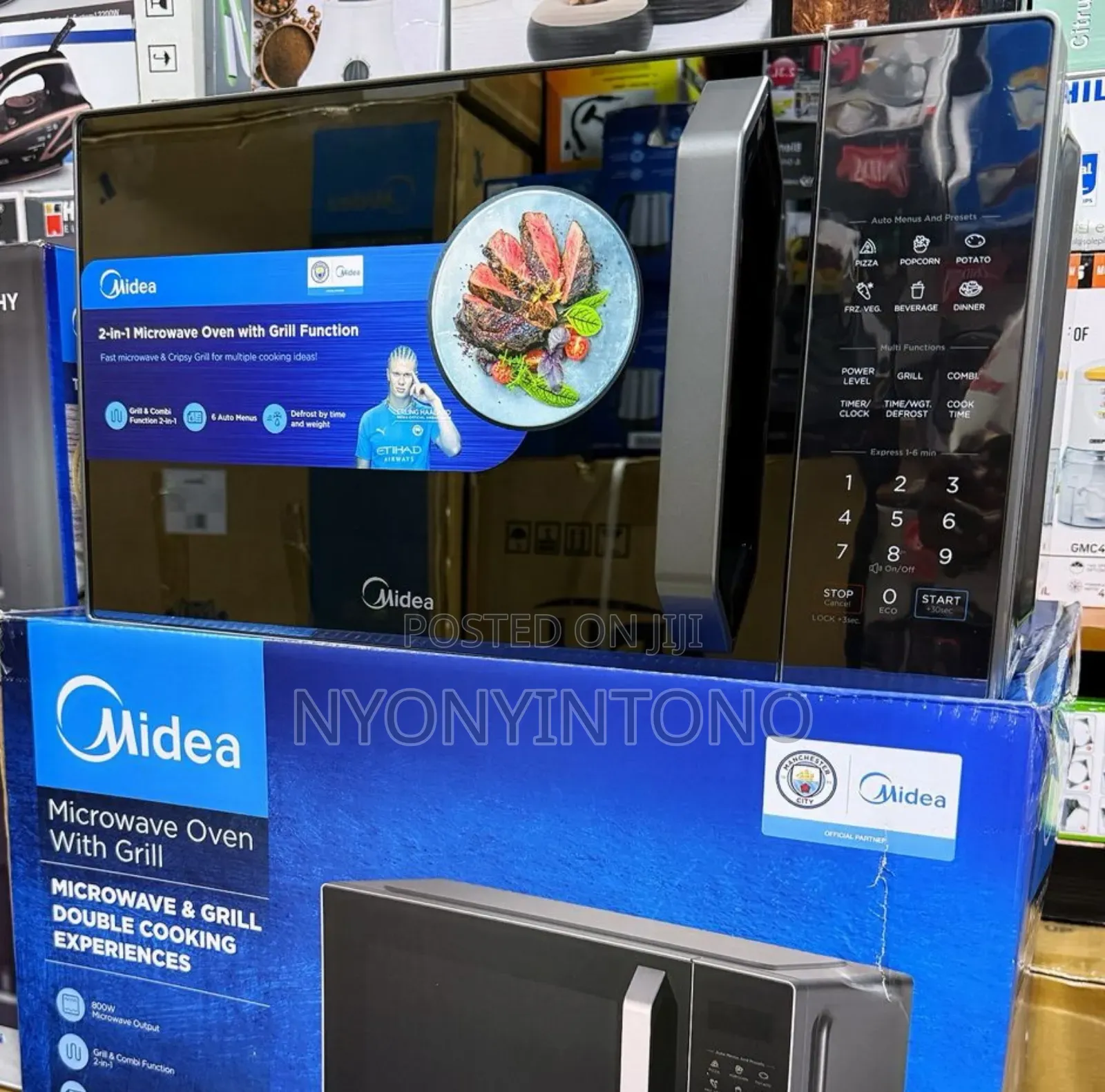 Midea 25liters Digital Microwave Oven With Grill Eg8p022mx-S