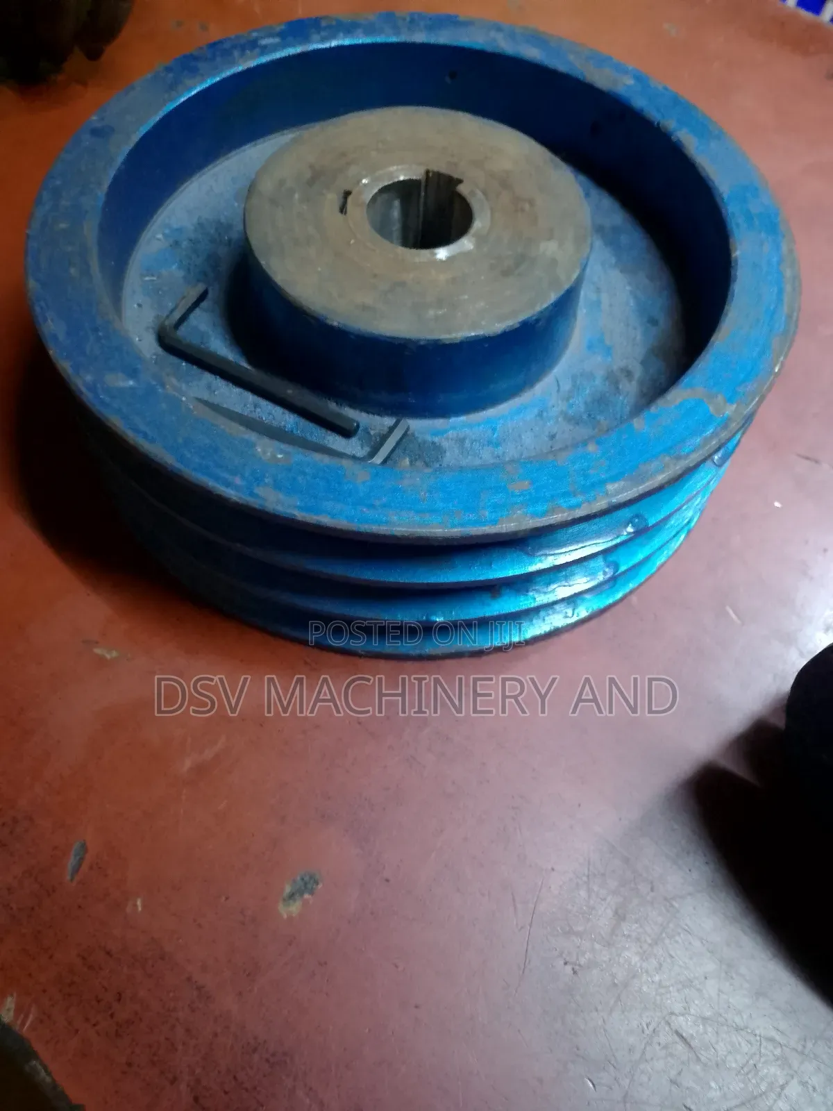 3 Belts 8" /8 Inches Pulley