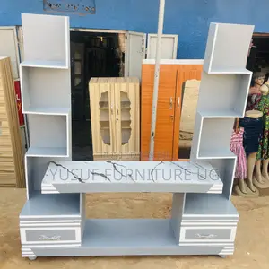 Tv Stand in Gray and Colour