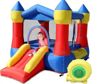 Inflatable Bounce House With Slide