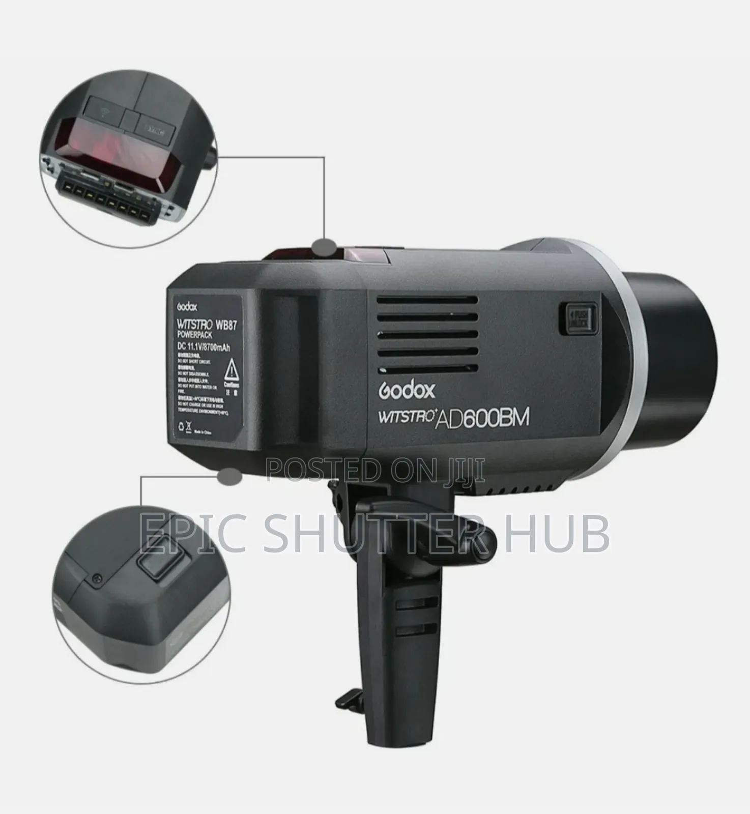 Godox Ad600bm 600ws HSS 1/8000s Studio Flash Strobe Bowens Mount