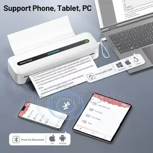 Portable Inkless Thermal Printer.