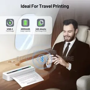 Portable Inkless Thermal Printer.
