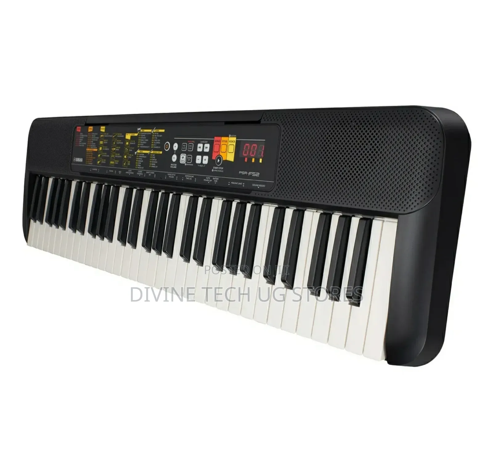 Professional Yamaha PSR-F52 Portable Keyboards
With 61 Keys